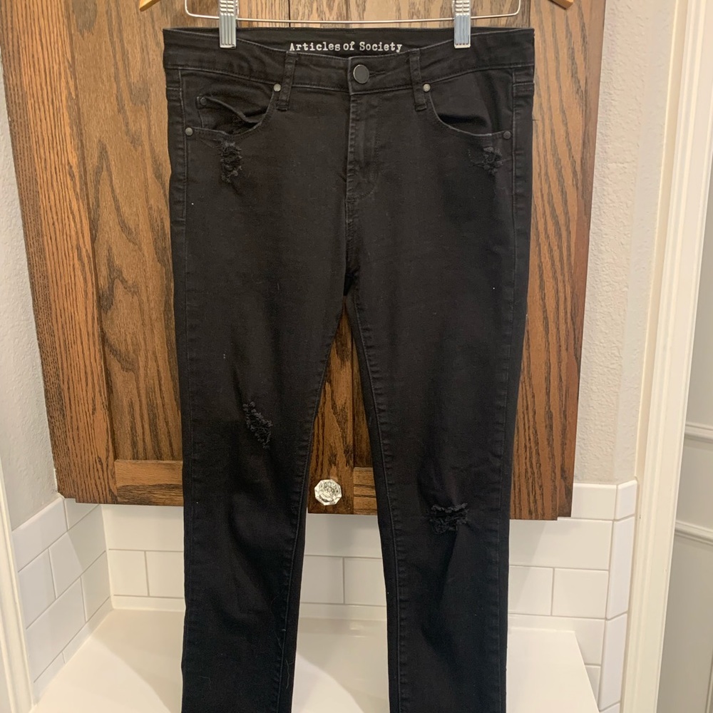 Articles of Society distressed jeans